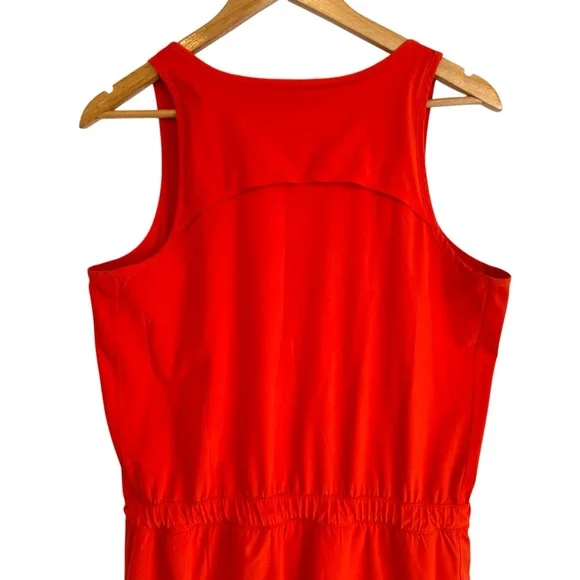 Athleta Expedition Sleeveless Dress in Flame Orange - Picture 5 of 6